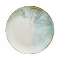 13" Round Madeira Ceramic Serving Platter