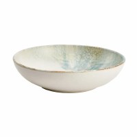 11" Round Madeira Ceramic Serving Bowl