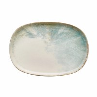 9" x 13" Madeira Oval Ceramic Serving Platter