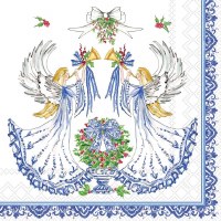 5" Square Blue Angels Beverage Napkins