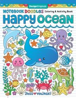 Happy Ocean Children's Doodle Book