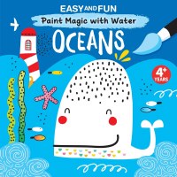 Paint Magic With Water Oceans Children's Watercolor Painting Book