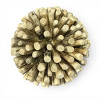 8" Natural Driftwood Orb