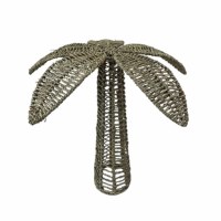 19" Natural Woven Palm