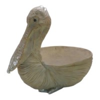 13" Taupe Pelican Bowl