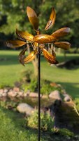 82" Amber Luminous Windemere Wind Spinner