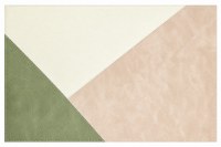 12" x 18" Sage Verona Reversible Vegan Leather Placemat