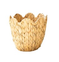 11" Natural Stripe Basket