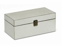 10" x 6" White Wood Box