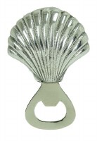 4.5" Silver Scallop Bottle Opener