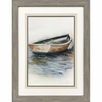 26" x 20" Rowboat Backside Framed Coastal Print