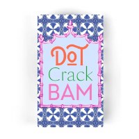 8" x 4" "Dot Crack Bam" Guest Towels