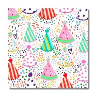5" Sq Birthday Party Beverage Napkins