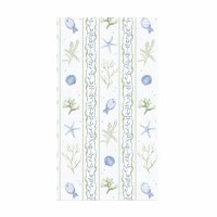8" x 5" Seascape Stripes Guest Towels