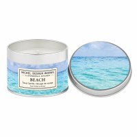 5.5 Oz Beach Fragrance Candle Tin