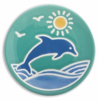 3.5" Round Dolphin Ring Dish