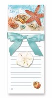 9" x 4" Multicolor Beach Shells Magnetic Pad