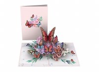 Pop Up Monarch Butterflies Card