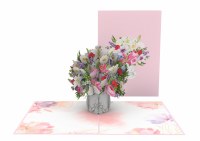 Pop Up Daisy Vase Card