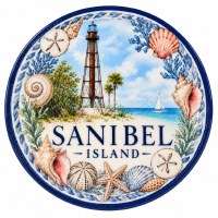6" Sanibel Island Lighthouse Jar Opener