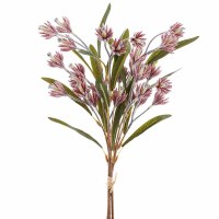 24" Faux Burgundy Seeded Eucalyptus Bundle