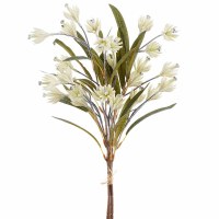 24" Faux Cream Seeded Eucalyptus Bundle
