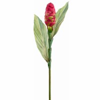 36" Faux Red Ginger Spray