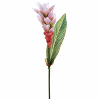 30" Faux Pink and Rose Ginger Spray