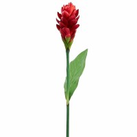32" Faux Red Ginger Spray