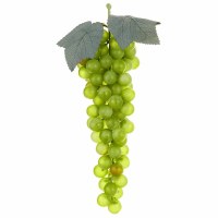 12" Faux Green Grapes