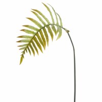 45" Faux Green Palm Leaf