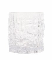 11 oz Clear On The Rocks Snow Crystal Acrylic Glass