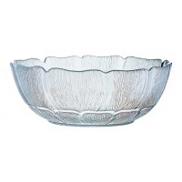 9" Round Glass Fleur Bowl 9" Round Glass Fleur Bowl