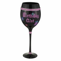 20 oz Birthday Girl Wine Glass 20 oz Birthday Girl Wine Glass