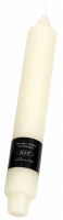 9" Ivory Timberline Collenette Candle