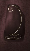10" Brass Spiral Wire Ornament Stand 10" Brass Spiral Wire Ornament Stand