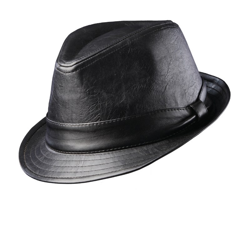 Dorfman Leather Trooper- Weather Leather – Tenth Street Hats