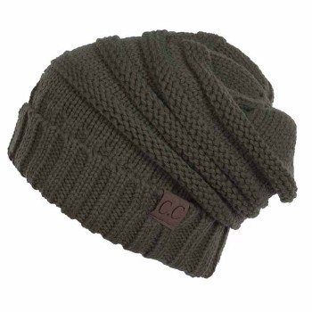 Cheveux Over-sized Slouchy New Olive HAT-100-NWOLV
