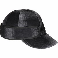 Stormy Kromer Original Black/Grey Plaid 7 1/8 SK50010NB/GP71/8