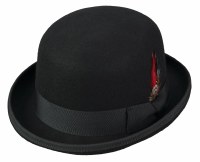 Broner Black Felt Derby Medium 73-751M