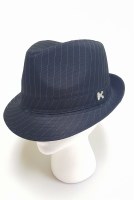 LTC Kids Fedora Black Pinstripe CH70KID-A-BKP