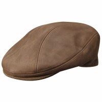 Dorfman Pacific Distressed Leather Ivy Brown L/XL STW609BRNL/X