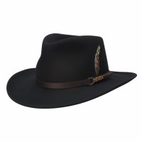 Dorfman Pacific Wool Outback Black Small DF6BLKS