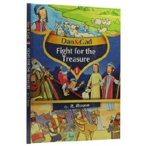 Dan and Gad Comic Story Volume 1 Fight for the Treasure [Hardcover]