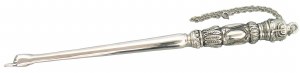Torah Pointer with Chain Nickel Plated