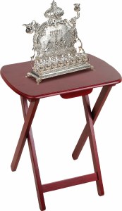 Folding Menorah Stand 24" Height