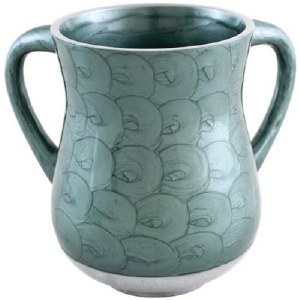 Green Enamel Washing Cup Rings Design