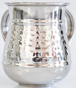 Hammered Stainless Steel Washing Cup