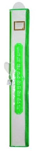 Lulav Holder Plastic Green and White Extra Large Size