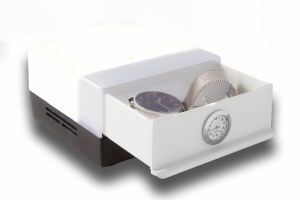 ShabLed Drawer Light Stainless Steel Black and White Body